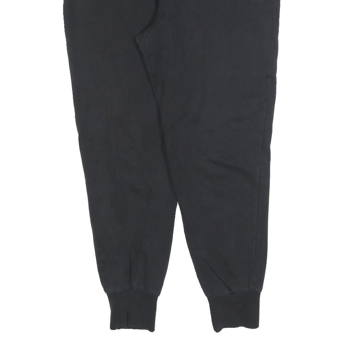 FILA Womens Joggers Black M W30 L26 Cotton Slim Tapered Fit Casual Sportswear