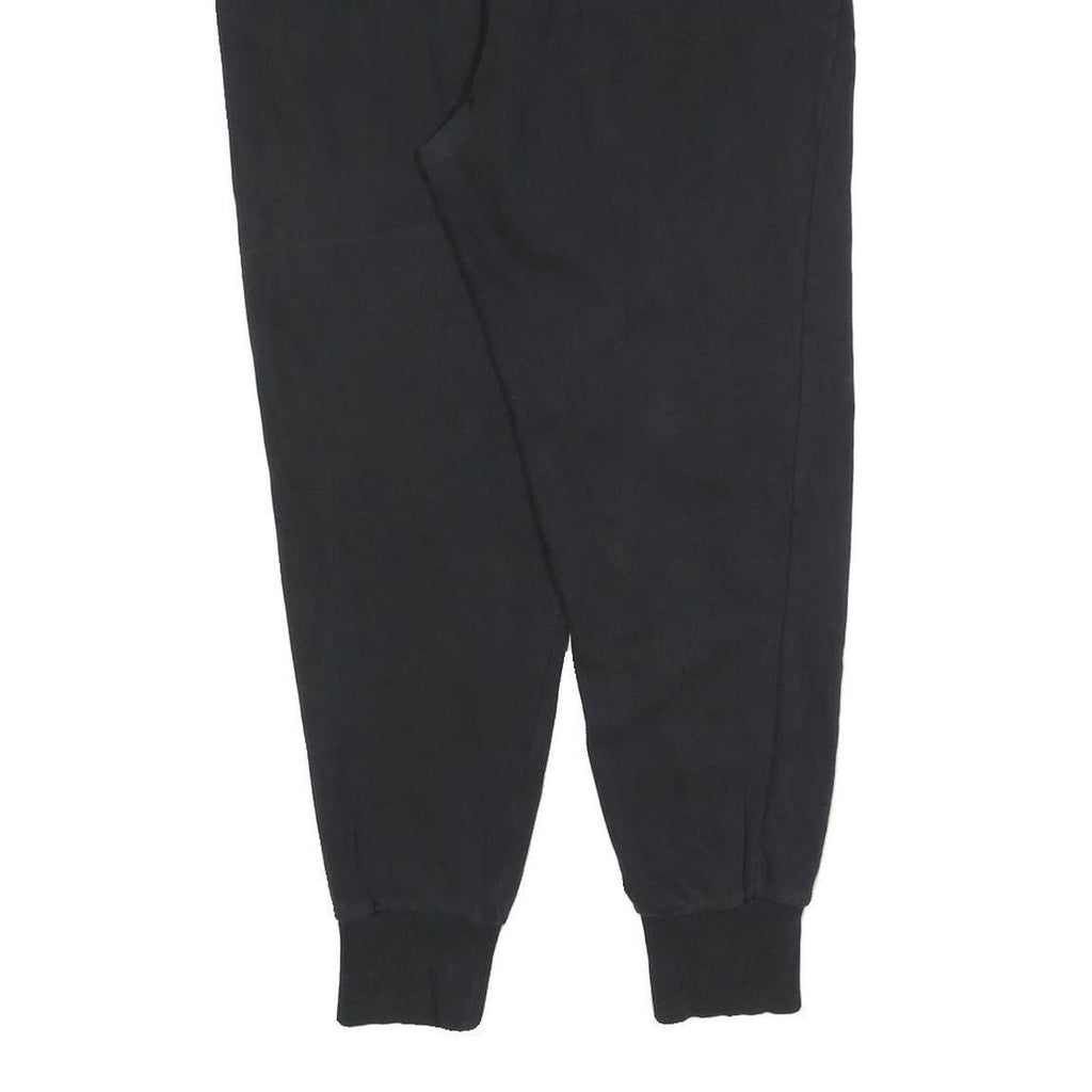 FILA Womens Joggers Black M W30 L26 Cotton Slim Tapered Fit Casual Sportswear