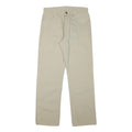 LEVI'S Mens Cotton Blend Beige Regular Fit Straight Leg Trousers W31 L30 Casual