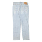 LEVI'S Mens Slim Blue Jeans Denim Light W33 L32 Casual Classic Zip Fly