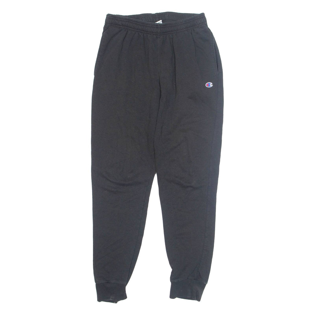 CHAMPION Womens Joggers Black Tapered L W30 L31
