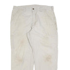 CARHARTT Mens Cotton Blend Relaxed Wide-Leg Trousers W38 L30 Workwear Cargo