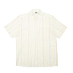 ENZO Mens Shirt Yellow Check M