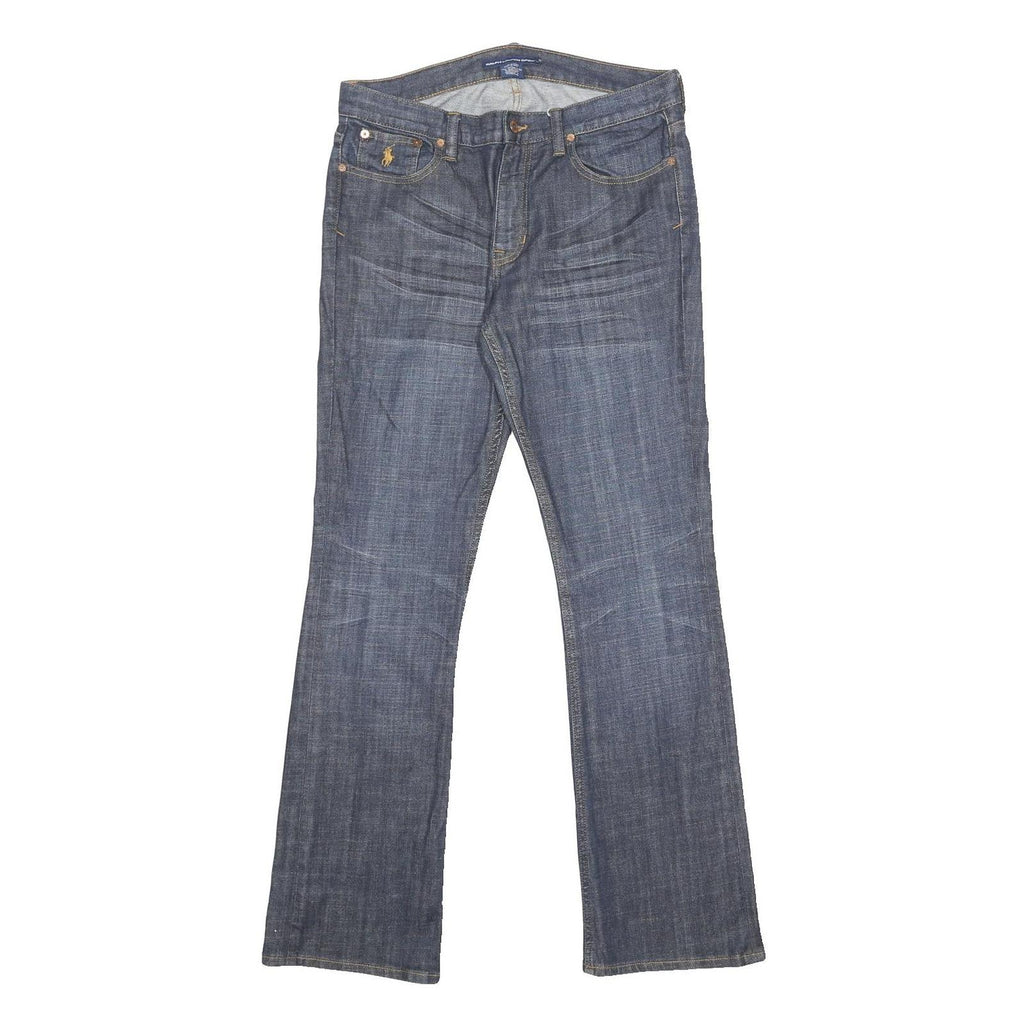 RALPH LAUREN SPORT Womens Regular Blue Jeans Denim Rinse W30 L32 Classic Style