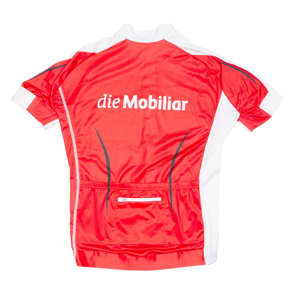 Cycling Mens Jersey Red 1/2 Zip L