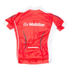 Cycling Mens Jersey Red 1/2 Zip L