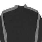 THE NORTH FACE Mens Black & Grey Zip Jacket 2XL Cotton Blend Outdoor Casual