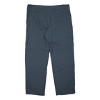 MAMMUT Mens Nylon Blue Regular Fit Button Trousers W42 L32 Outdoor Casual