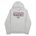 FANATICS Mens Grey San Francisco 49ers Pullover Hoodie M Cotton Sportswear