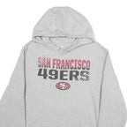FANATICS Mens Grey San Francisco 49ers Pullover Hoodie M Cotton Sportswear