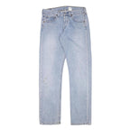 LEVI'S 502 Mens Jeans Blue Regular Straight Denim Light W28 L31 Classic Fit Zip