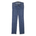 LEVI'S Womens Jeans Blue Regular Straight Denim Medium W26 L28 Classic Style