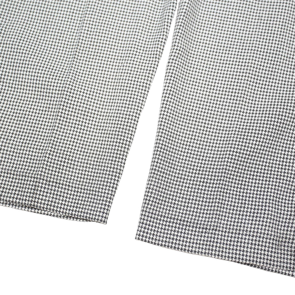 PAUL HARRIS Womens Regular Black & White Check Trousers W27 L29 Stylish