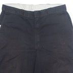 DICKIES Mens Workwear Shorts Black 2XL W40
