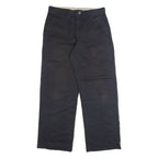 DICKIES Workwear Mens Trousers Black Regular Straight W30 L30
