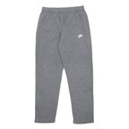 NIKE Mens Joggers Grey S W28 L29 Cotton Blend Slim Tapered Casual Sportswear