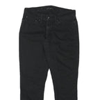 LEVI'S Womens Jeans Black Slim Skinny Denim Medium W29 L26 Classic Fit Zip