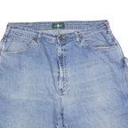 HUNT CLUB Womens Shorts Blue Denim Casual M W32 Cotton Blend Relaxed Fit