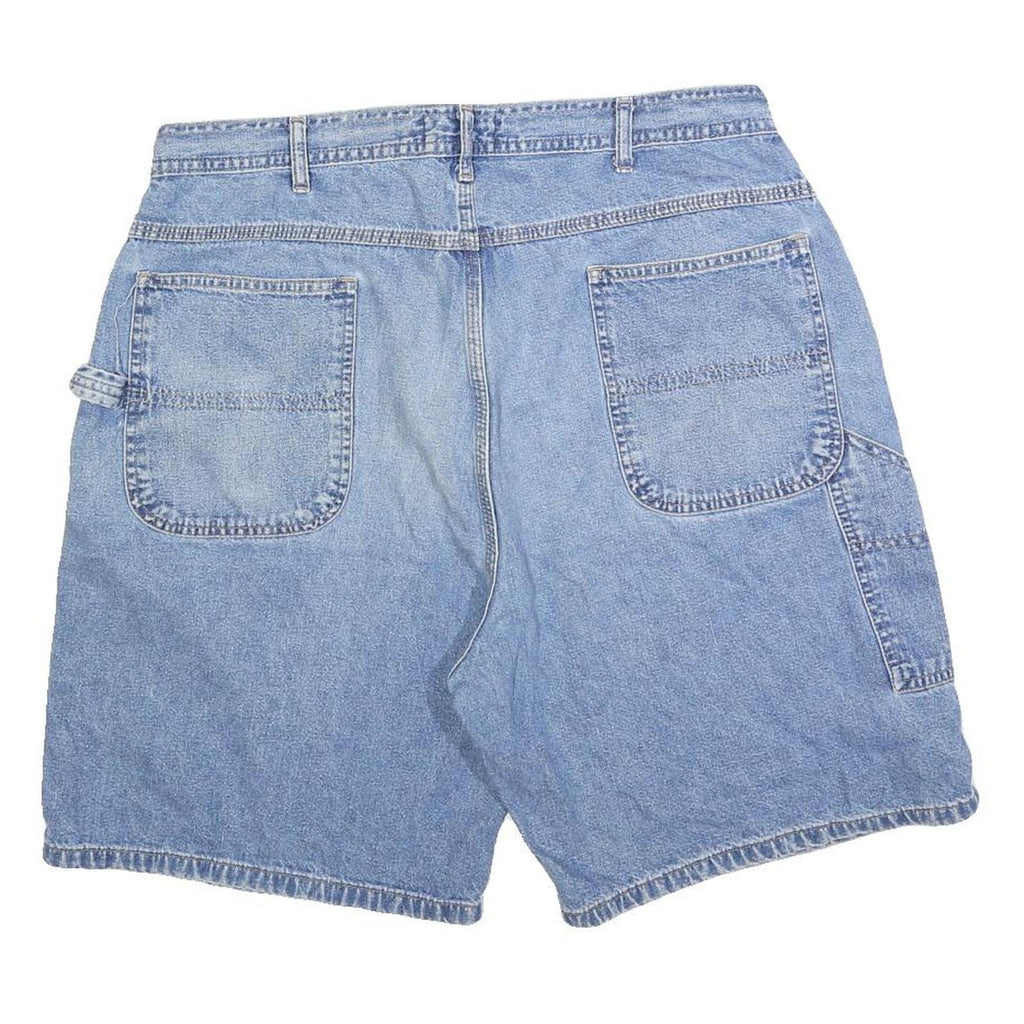 HUNT CLUB Womens Shorts Blue Denim Casual M W32 Cotton Blend Relaxed Fit