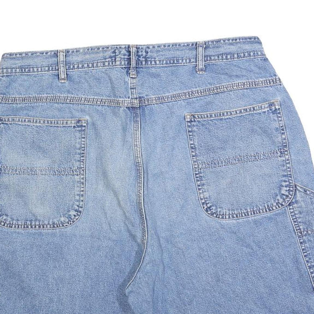 HUNT CLUB Womens Shorts Blue Denim Casual M W32 Cotton Blend Relaxed Fit