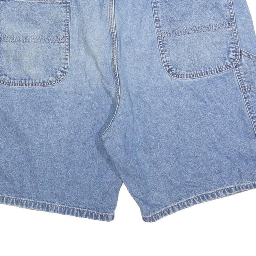 HUNT CLUB Womens Shorts Blue Denim Casual M W32 Cotton Blend Relaxed Fit