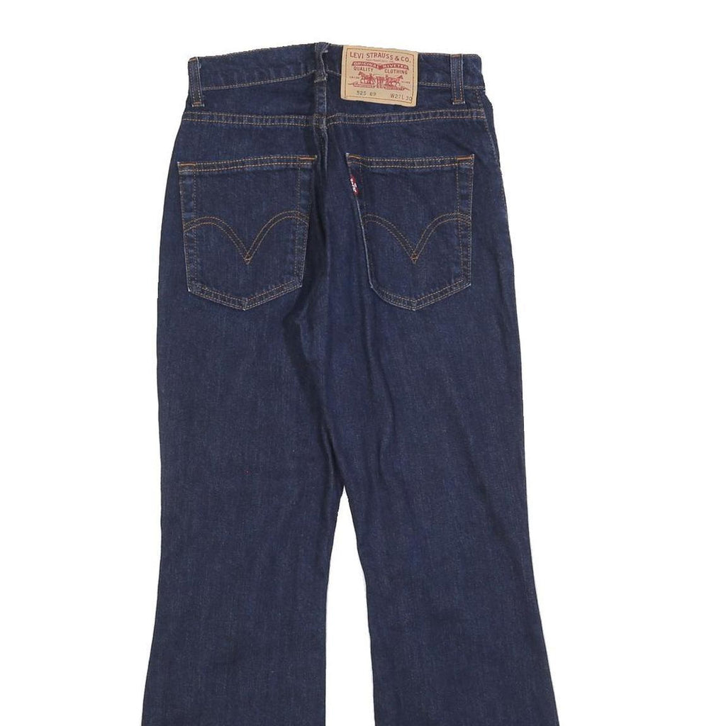 LEVI'S 525 89 Mens Jeans Blue Regular Bootcut Denim Dark W27 L30 Classic Fit Zip