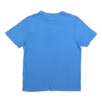 PUMA Mens Blue Graphic T-Shirt M Short Sleeve Crew Neck Cotton Blend