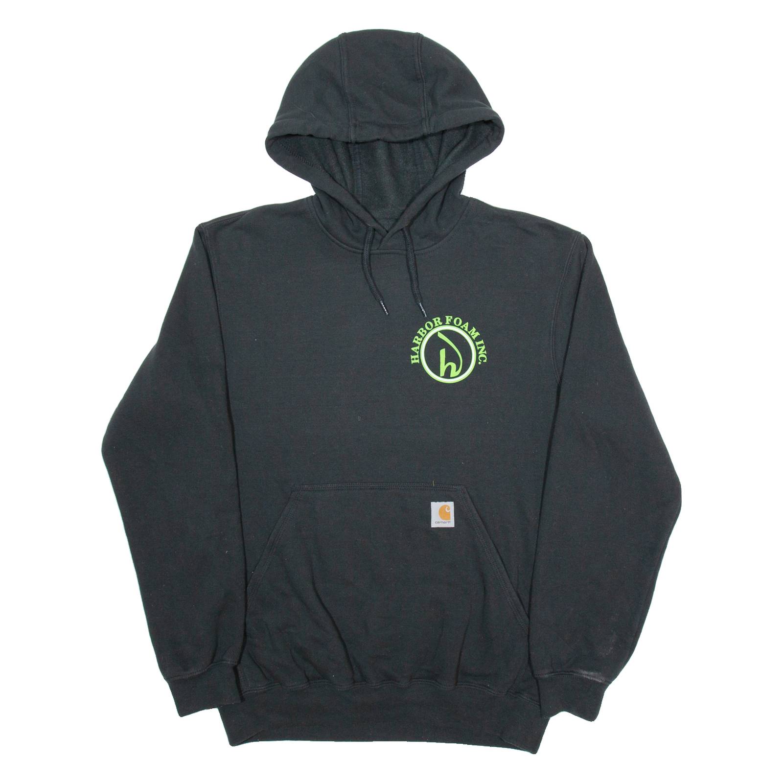 CARHARTT Harbor Foam Inc Mens Black Hoodie S