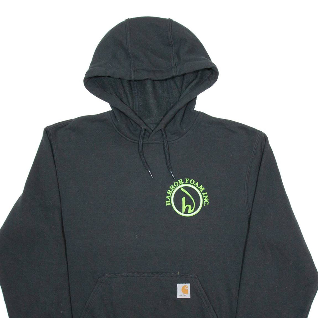 CARHARTT Harbor Foam Inc Mens Black Hoodie S