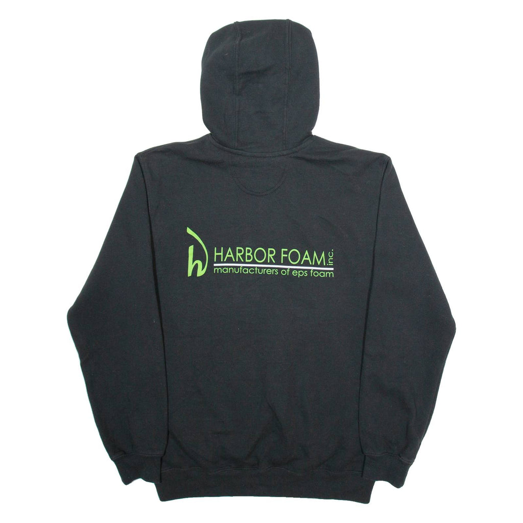 CARHARTT Harbor Foam Inc Mens Black Hoodie S