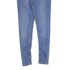 LEVI'S 710 Womens Jeans Blue Slim Skinny Denim Medium W28 L28 Zip Closure