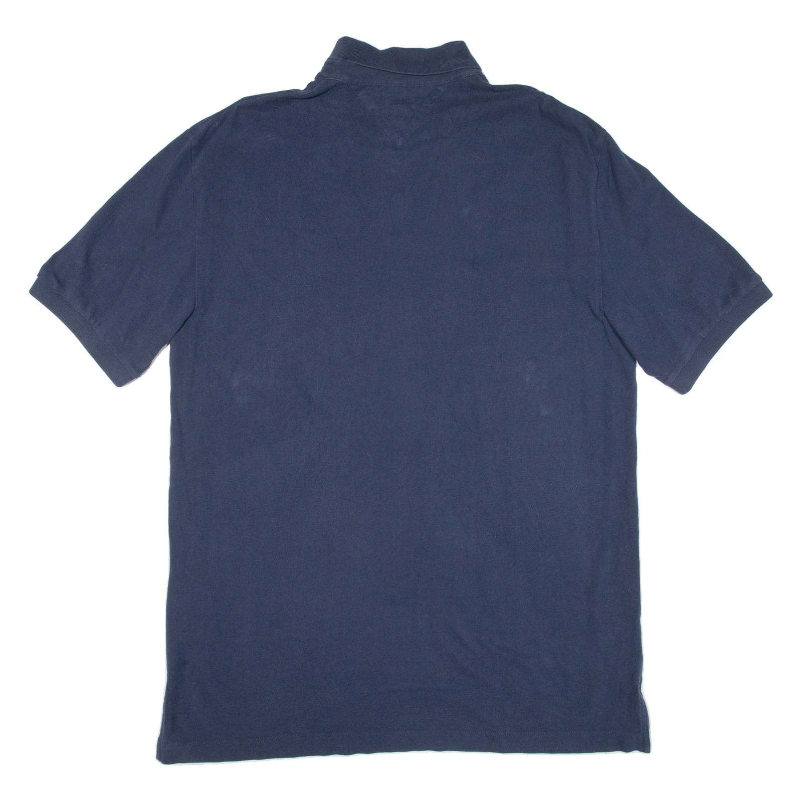 TOMMY HILFIGER Mens Polo Shirt Blue XL