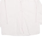 NAF NAF Womens White Basic Top Long Sleeve V-Neck XS Lightweight