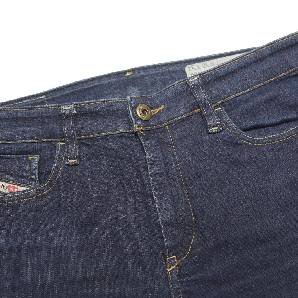 DIESEL Womens Denim Blue Shorts M W30 Casual Cotton Blend Stylish