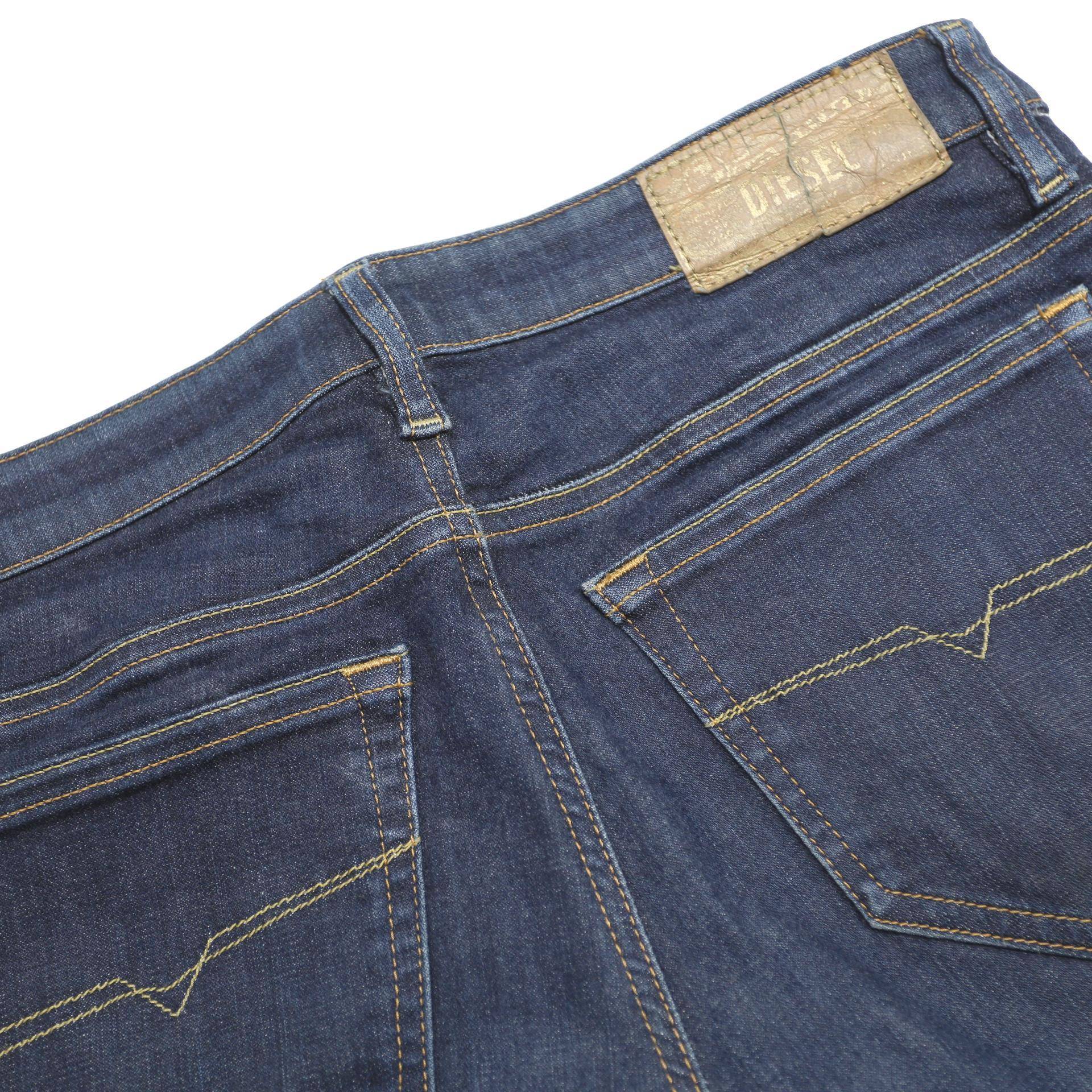 DIESEL Womens Denim Blue Shorts M W30 Casual Cotton Blend Stylish