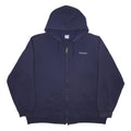 CARHARTT Mens Navy Blue Zip Up Hoodie XL Casual Workwear Zip Jacket