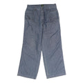 BULL CANYON Mens Regular Fit Straight Blue Denim Jeans W30 L25 Workwear Zip