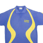 MARKA SPORT Mens Polo Shirt Blue XL