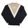 ADIDAS Womens Sweatshirt Brown UK 8