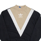 ADIDAS Womens Sweatshirt Brown UK 8