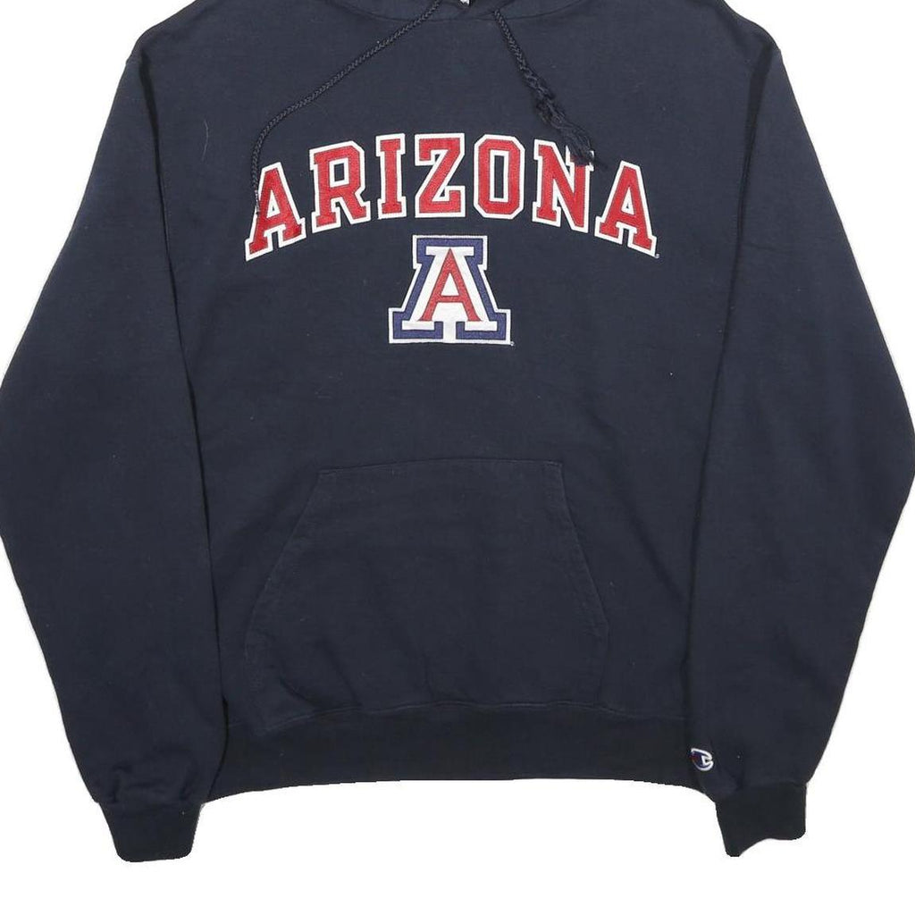CHAMPION Mens Navy Blue Arizona Pullover Hoodie M Cotton Blend Casual Wear