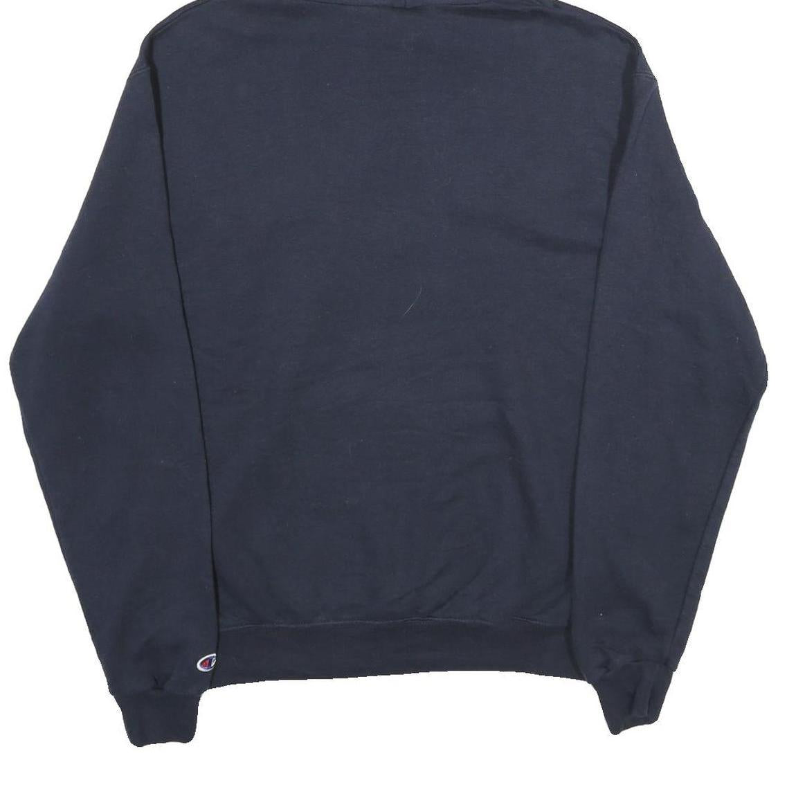 CHAMPION Mens Navy Blue Arizona Pullover Hoodie M Cotton Blend Casual Wear