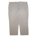 CARHARTT Mens Cotton Blend Beige Regular Straight Trousers W48 L32 Workwear