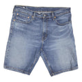 LEVI'S Womens Denim Blue Casual Shorts L W34 Classic Fit Cotton Blend