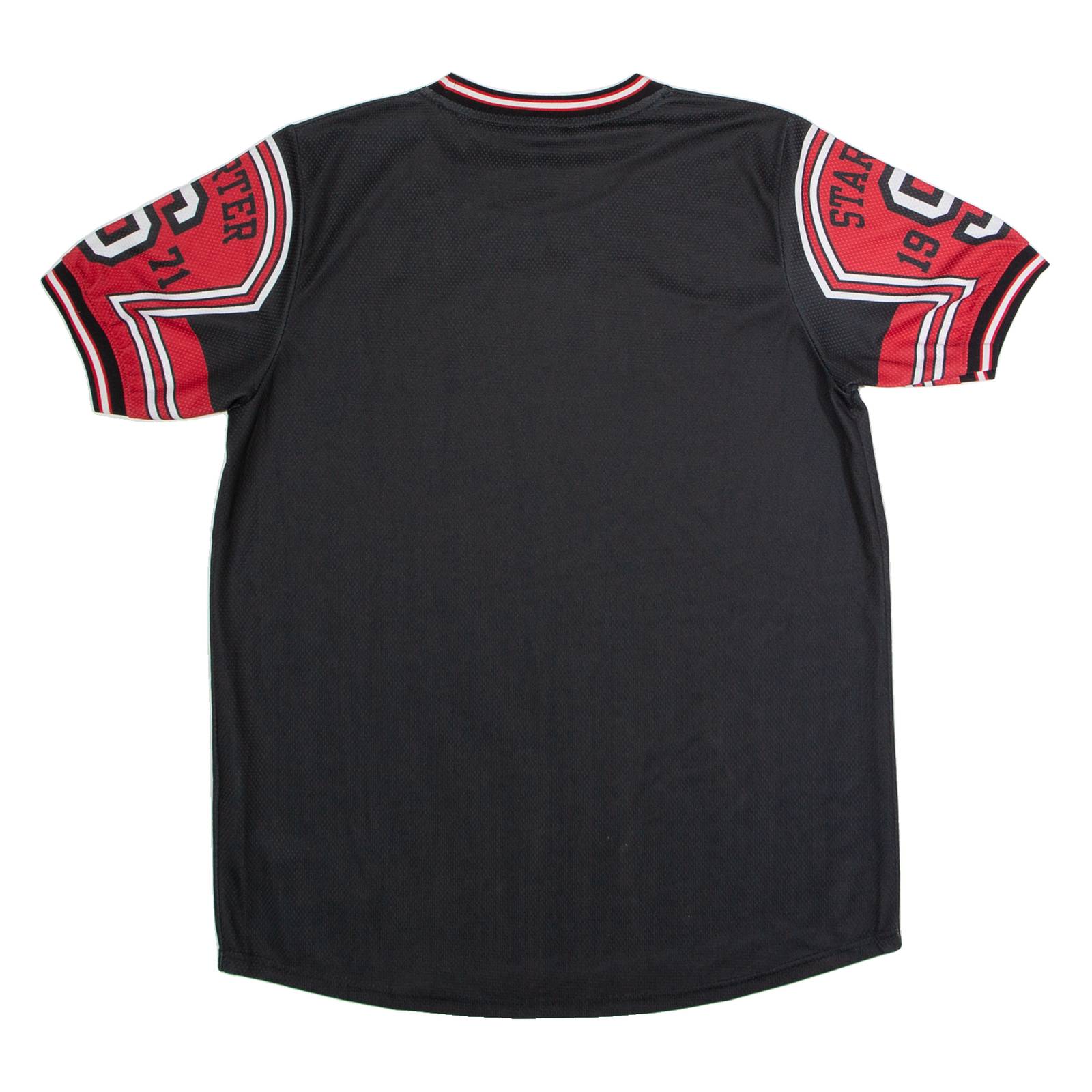 STARTER Mens Jersey Black Crew Neck M