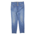 LUISA SPAGNOLI Womens Jeans Blue Slim Skinny Denim Light W30 L27 High Waist