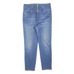 LUISA SPAGNOLI Womens Jeans Blue Slim Skinny Denim Light W30 L27 High Waist