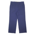 ESCADA Womens Wool Blue Loose Straight Leg Trousers W36 L30 Office Smart