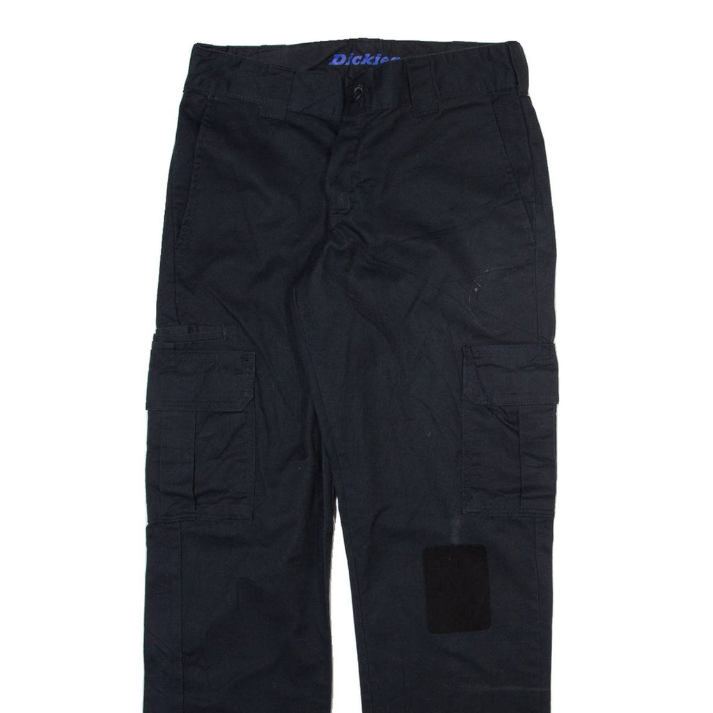 DICKIES Cargo Mens Trousers Black Regular Straight W30 L32