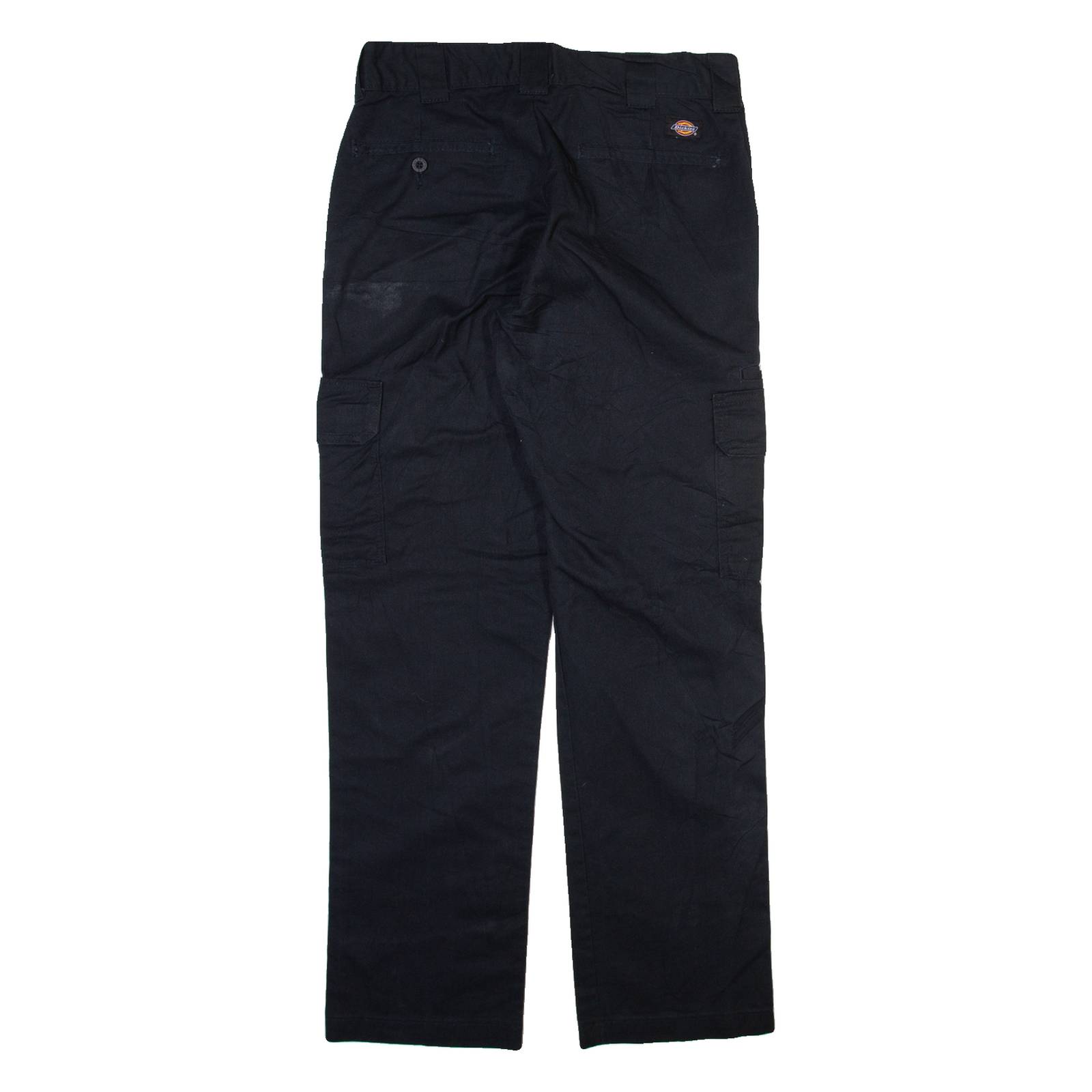 DICKIES Cargo Mens Trousers Black Regular Straight W30 L32